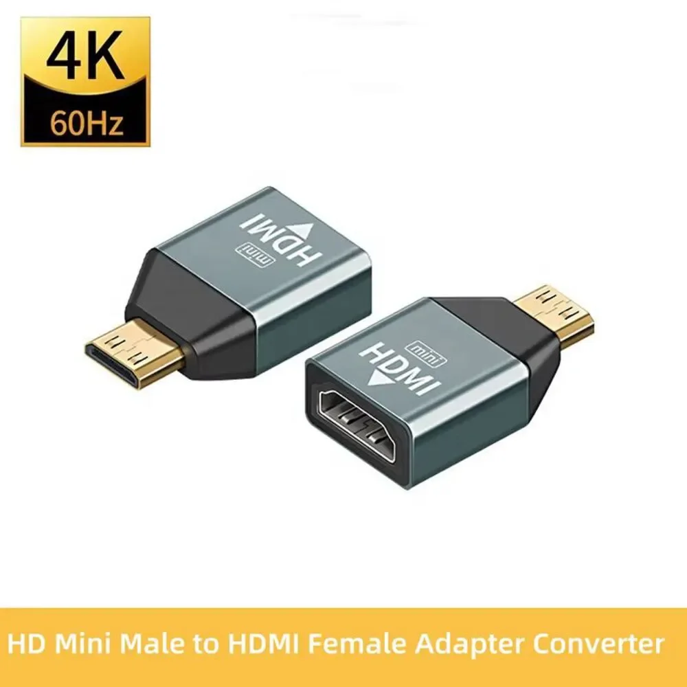 Mini HDMI to HDMI Adapter Cable Raspberry Pi Zero Camera Tablet Projector 4K